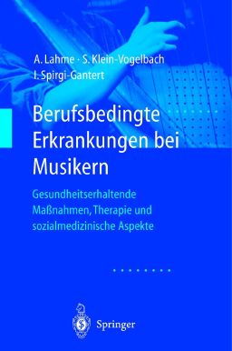 Buchcover: Berufsbedingte Erkrankungen bei Musikern